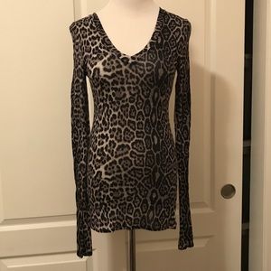 BCBG leopard sweater knit